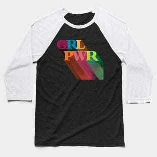 GRL PWR Baseball T-Shirt